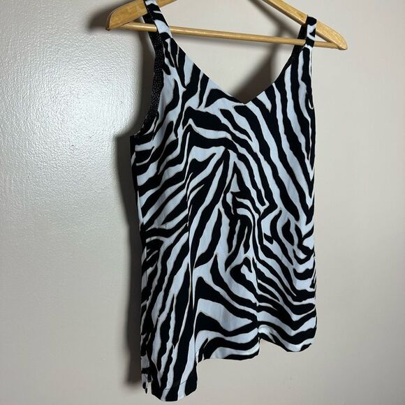 CLEARANCE! Zebra WHBM Tank Size XXS EUC - Picture 3 of 5